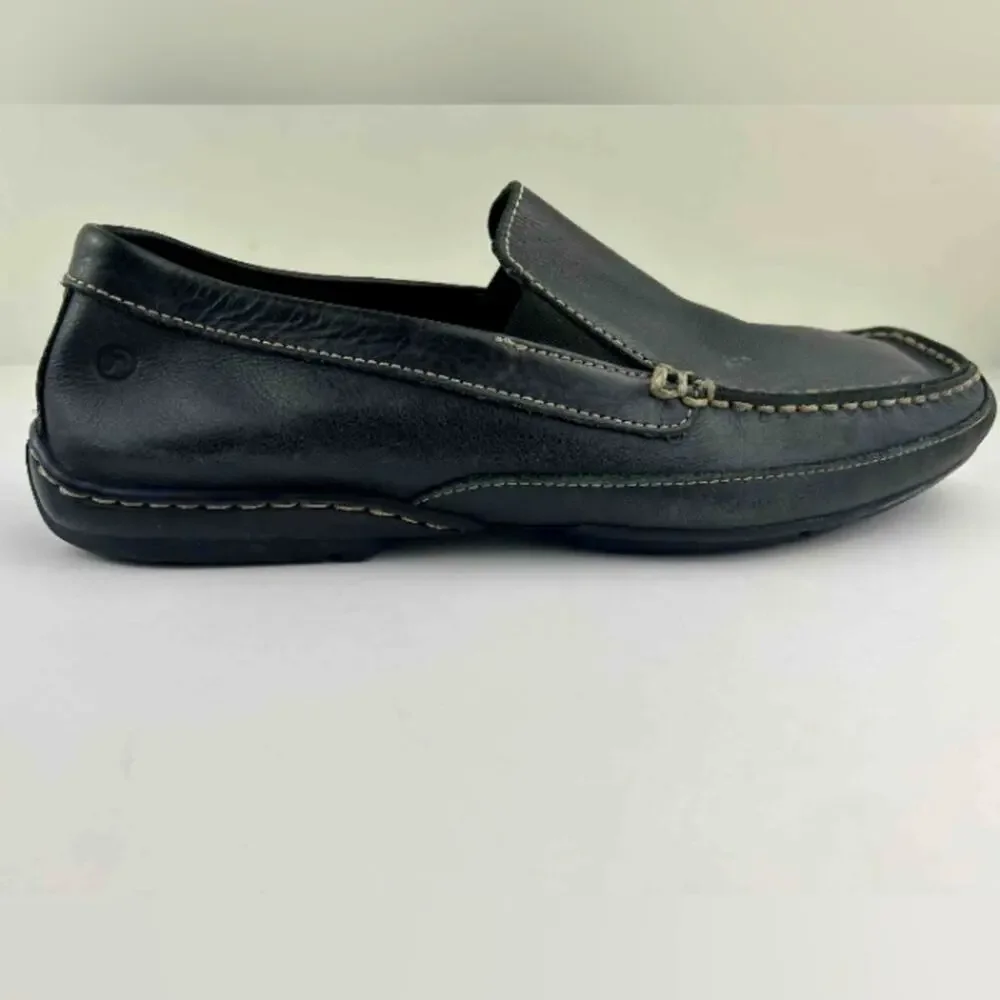 Rockport Men's Slip-on Black Leather Driving Loafers 9M